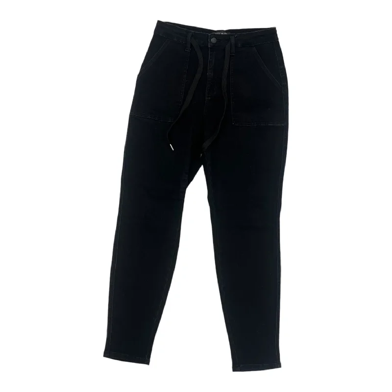 Affordable denim pants for everyday rugged use -Pants Joggers By Judy Blue In Black, Size:8