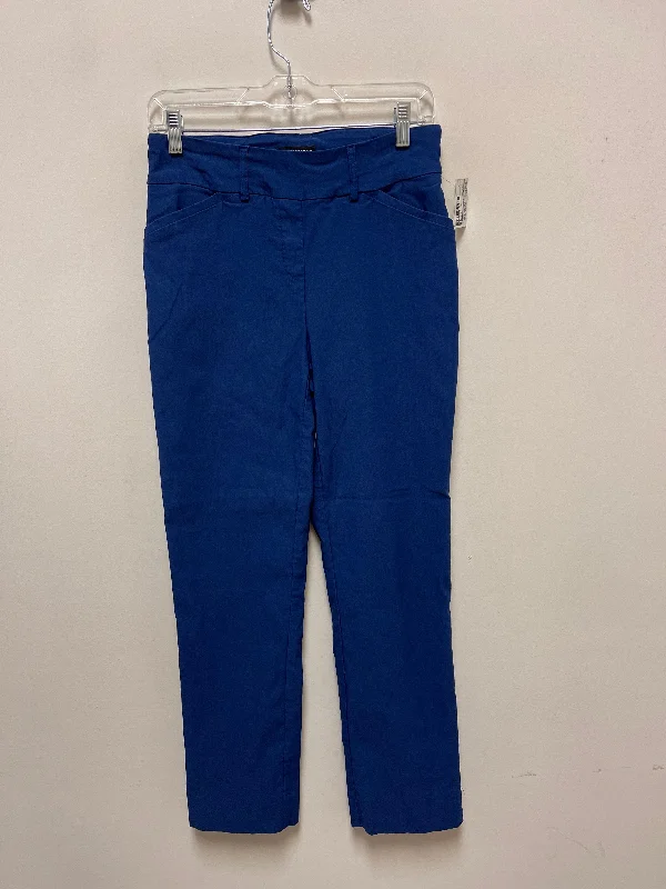 Warm flannel pants for chilly morning lounging -Pants Other By Hilary Radley In Blue, Size: 4