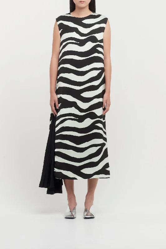 Denim Jeans for Durability -Jil Sander Zebra Print Dress 109