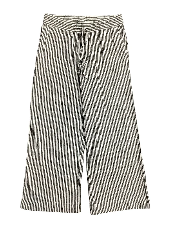 Classic straight-leg pants for versatile daily wear -Pants Linen By A New Day In White, Size: M