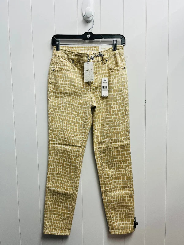 Adjustable waist pants for custom fit ease -Pants Other By Tommy Bahama In Tan & White, Size: 0