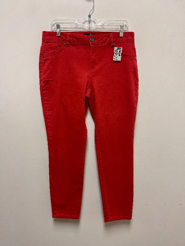 Waterproof rain pants for stormy weather protection -Pants Other By 1822 Denim In Red, Size: 14