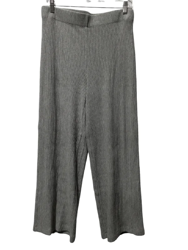 Relaxed chino pants for casual Friday offices -Pants Lounge By Loft In Grey, Size: M