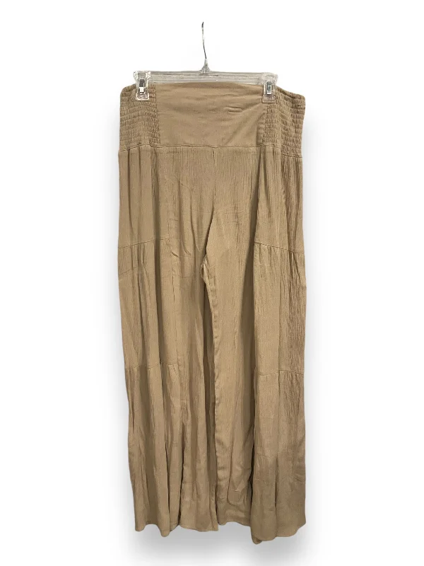 Affordable denim pants for everyday rugged use -Pants Linen By Clothes Mentor In Tan, Size: M