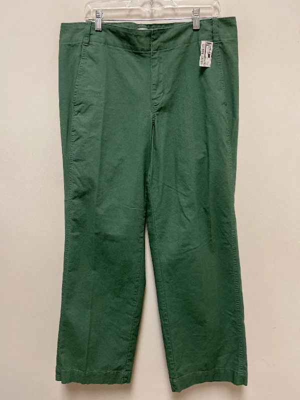 Lightweight linen pants for beach vacation style -Pants Other By A New Day In Green, Size: 14