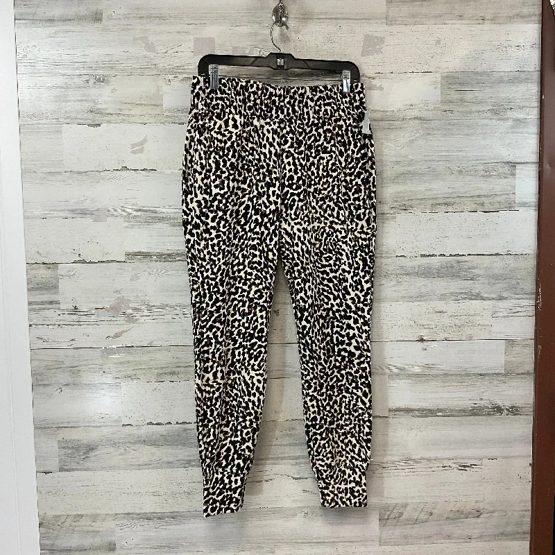 Moisture-wicking pants for intense gym workouts -Pants Other By Cabi In Animal Print, Size: S