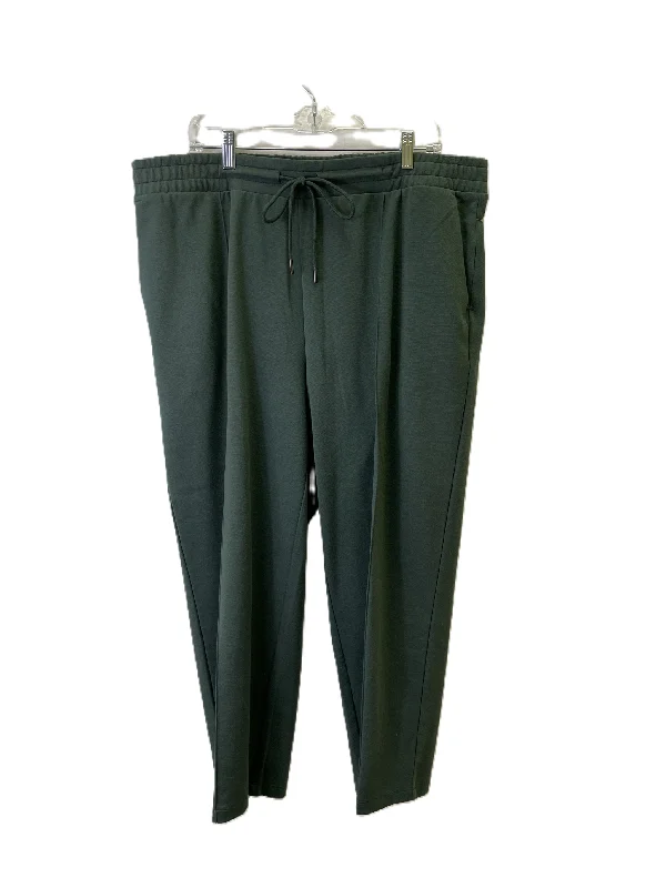 Relaxed cotton pants for breezy casual days -Pants Joggers By A New Day In Green, Size: 18