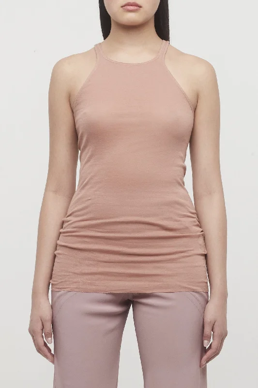 Low Waisted Jeans for Casual -Rick Owens DRKSHDW Racer Back Tank in Dark Pink