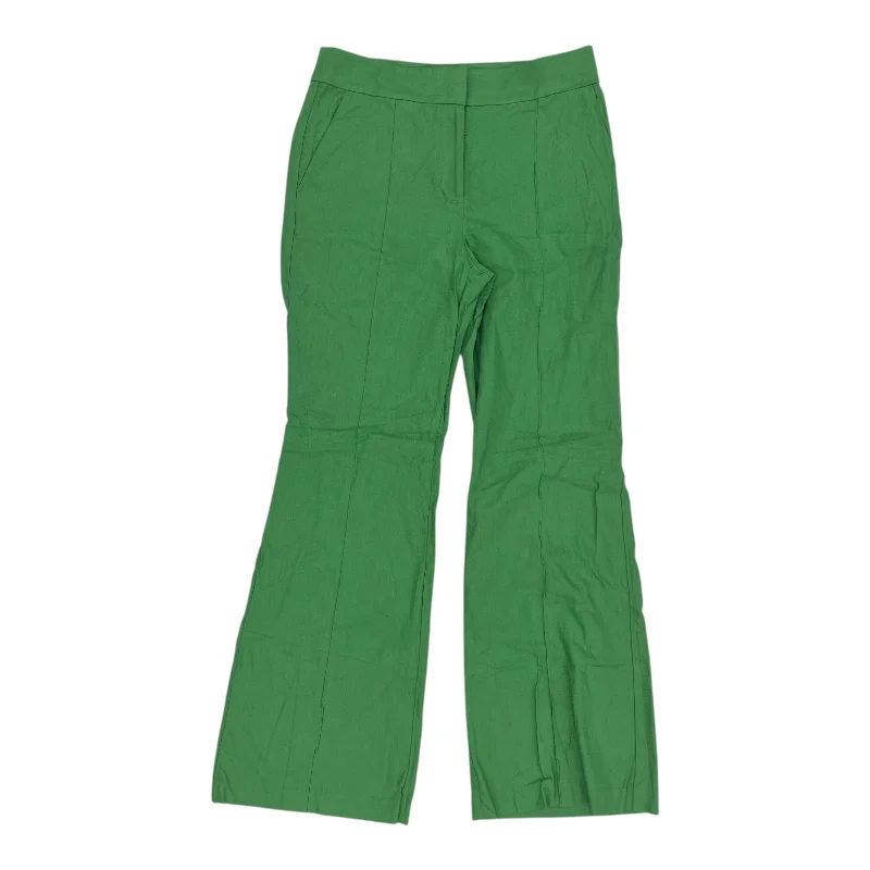 Rugged outdoor pants for mountain climbing strength -Pants Dress By Loft In Green, Size:6