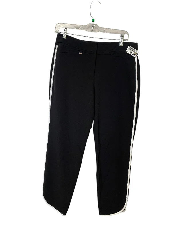 Lightweight travel pants with wrinkle-free fabric -Pants Other By White House Black Market In Black & White, Size: 4