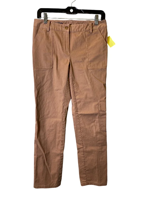 Tailored slim pants for polished business looks -Pants Cargo & Utility By Brooks Brothers In Brown, Size: 2