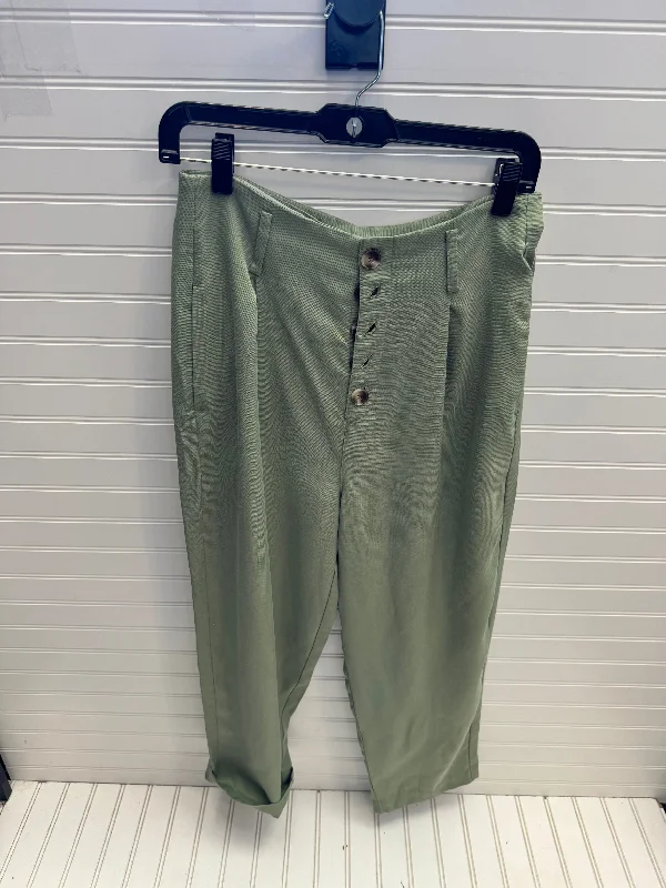 Waterproof hiking pants for rainy trail conditions -Pants Dress By Frank & Oak  In Green, Size: 8