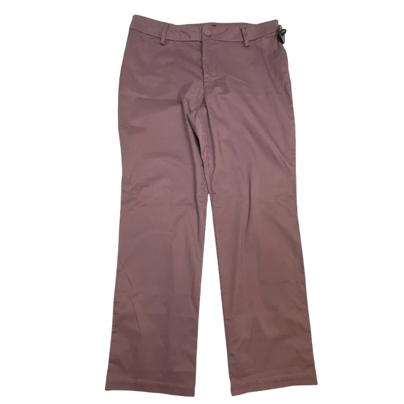 Durable twill pants for tough outdoor jobs -Pants Chinos & Khakis By Lee In Purple, Size: 12