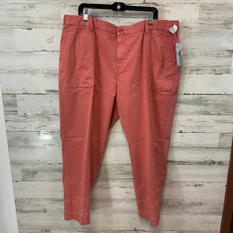 Lightweight jogger pants for summer evening strolls -Pants Other By Coldwater Creek In Pink Denim, Size: 22