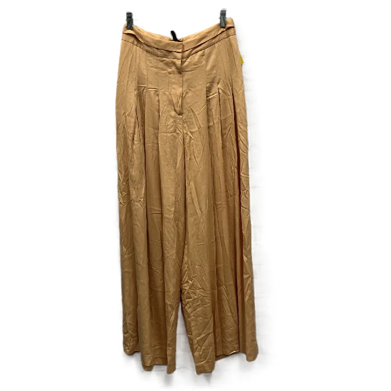 Luxury silk pants for glamorous evening wear -Pants Dress By Bcbgmaxazria In Orange, Size: 8