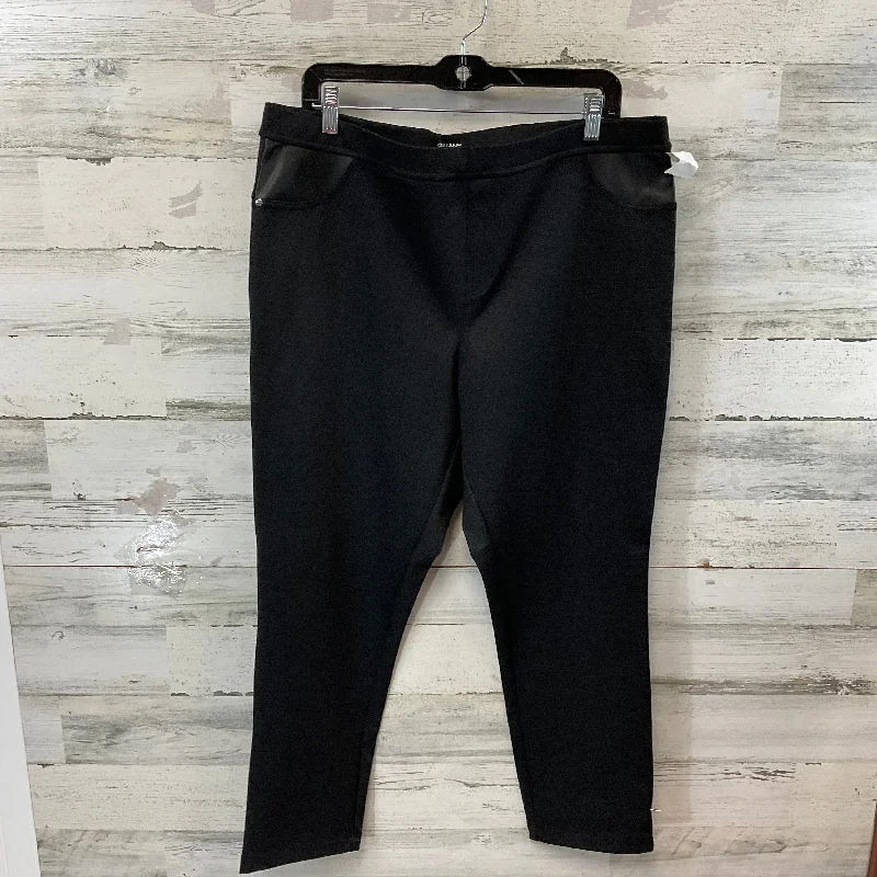 Soft jogger pants for relaxed weekend lounging -Pants Other By Dkny In Black Size; XXL