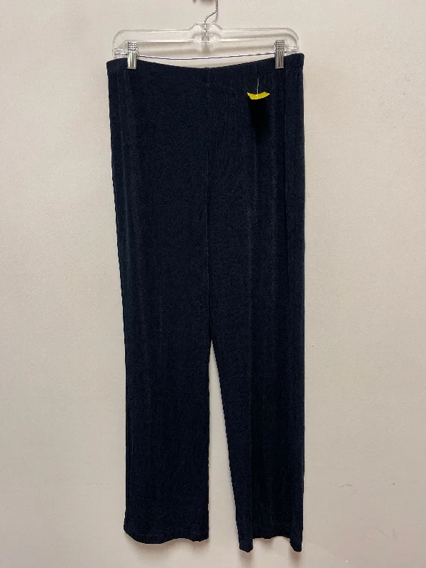 Insulated snow pants for winter outdoor fun -Pants Lounge By Chicos In Navy, Size: 12