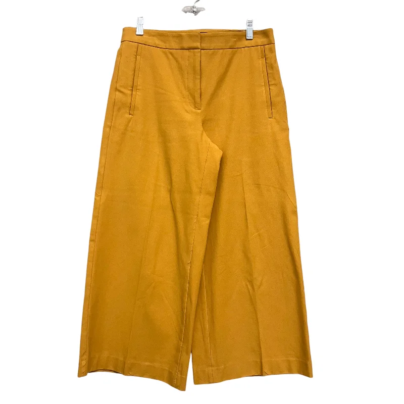 Rugged outdoor pants for mountain climbing strength -Pants Dress By Ann Taylor In Yellow, Size:4