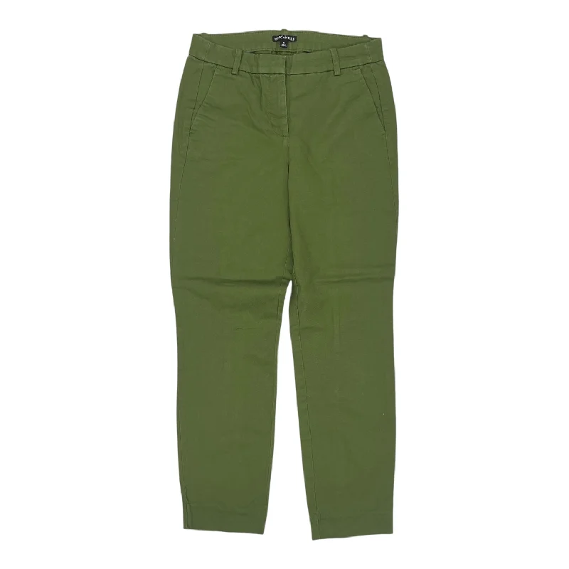 Lightweight travel pants for long flight comfort -Pants Chinos & Khakis By J. Crew In Green, Size:2