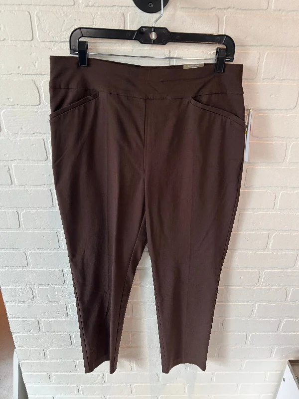 Tailored khaki pants for smart casual attire -Pants Other By Chicos In Brown, Size: 12