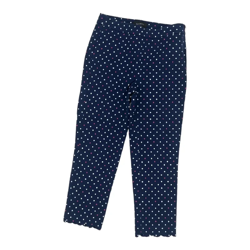 Quick-dry pants for active sports enthusiasts -Pants Cropped By Talbots In Navy, Size:2