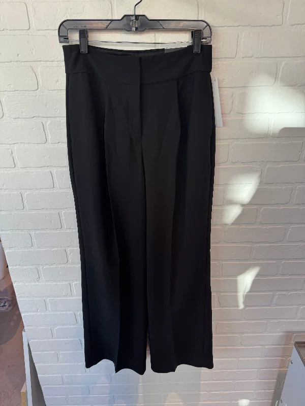 Lightweight linen pants for beach vacation style -Pants Dress By Express In Black, Size: 8l