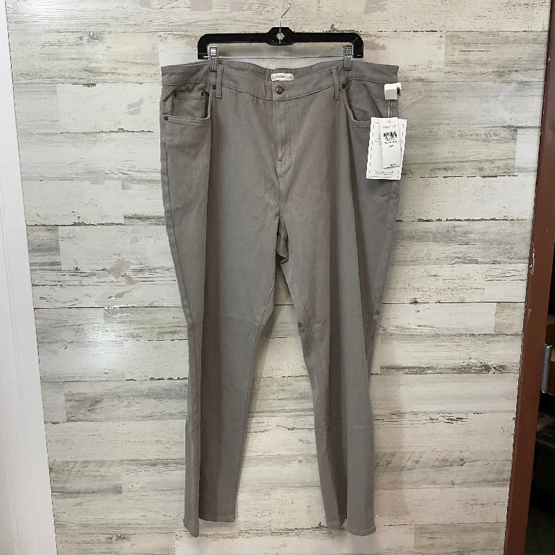 Bold patterned pants for standout fashion statements -Pants Other By Coldwater Creek In Grey Denim, Size: 22