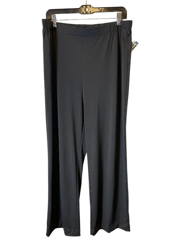 Stylish leather pants for edgy night looks -Pants Lounge By Clothes Mentor In Black, Size: 16