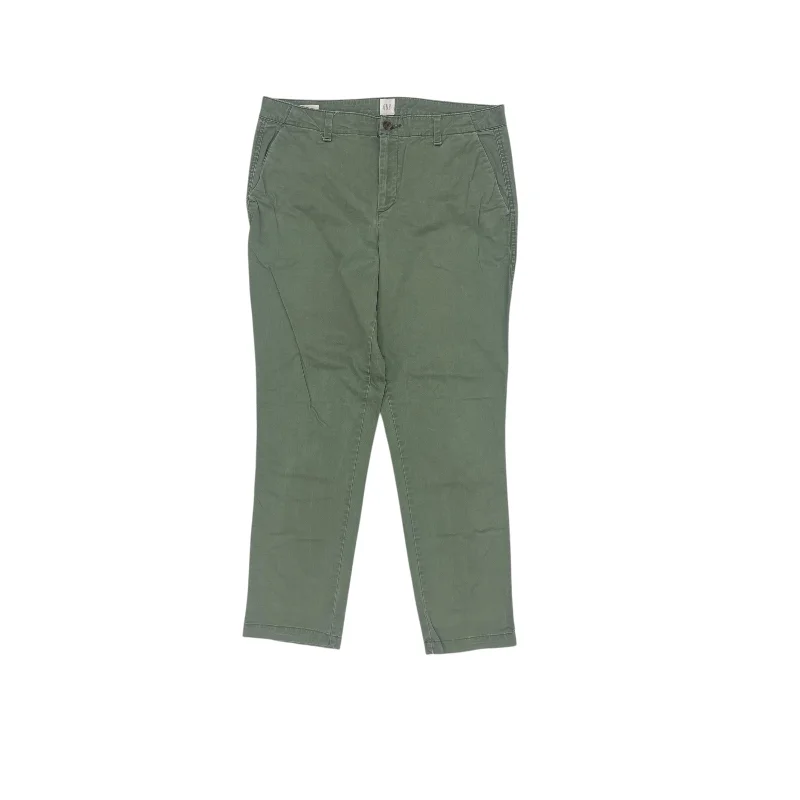 Soft cotton pants for sensitive skin comfort -Pants Chinos & Khakis By Gap In Green, Size:10