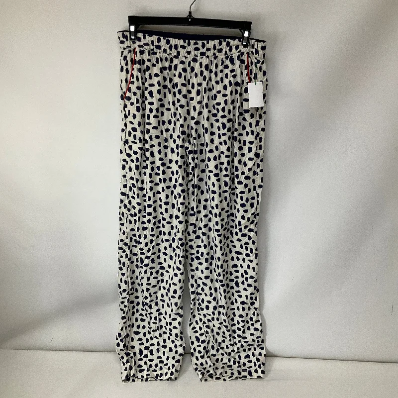 High-rise flare pants for vintage chic appeal -Pants Lounge By Aerie In Navy, Size: Xs