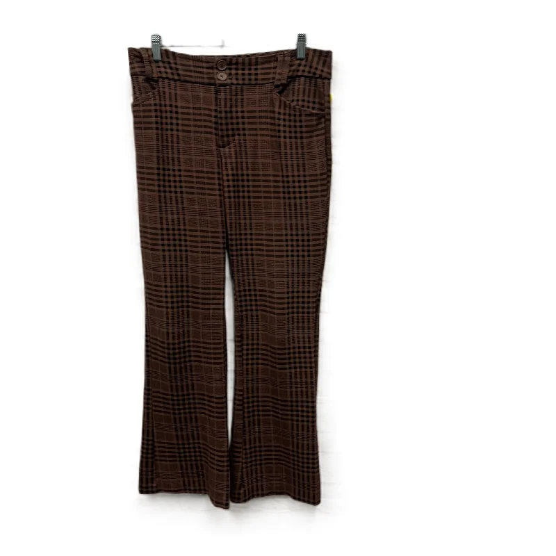 Tapered ankle pants for sleek modern silhouettes -Pants Other By Torrid In Brown, Size: 14