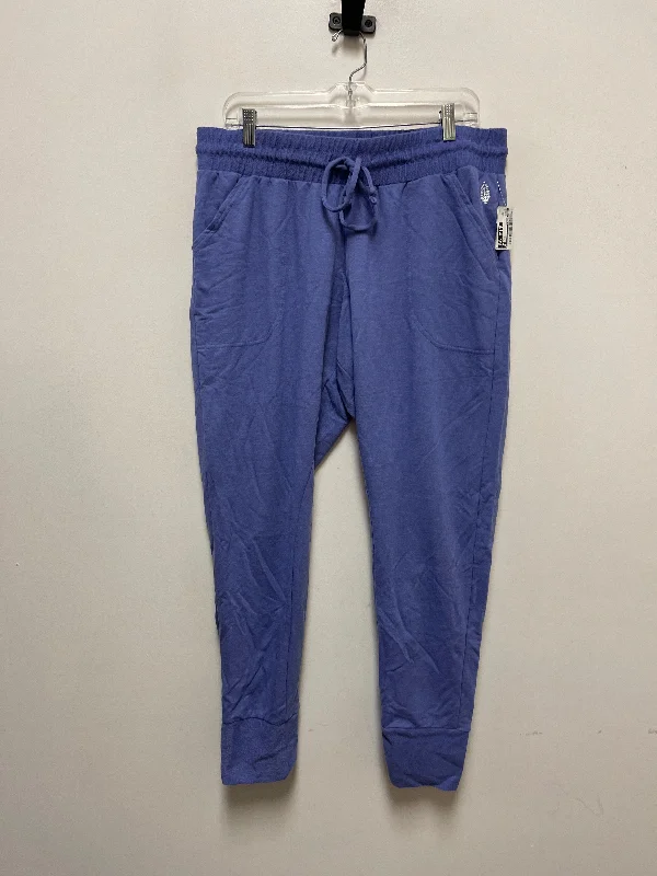 Vintage denim pants for timeless rugged style -Pants Lounge By Free People In Purple, Size: Xl