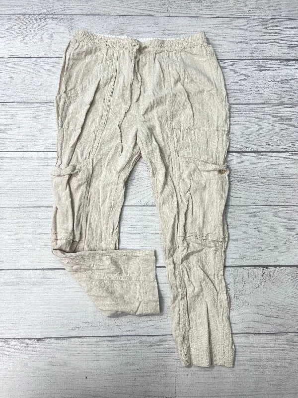 Lightweight jogger pants for summer evening strolls -Pants Cargo & Utility By Free People In Khaki, Size: 12