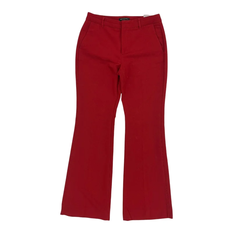 Stretch corduroy pants for cozy fall fashion -Pants Dress By Banana Republic In Red, Size:6