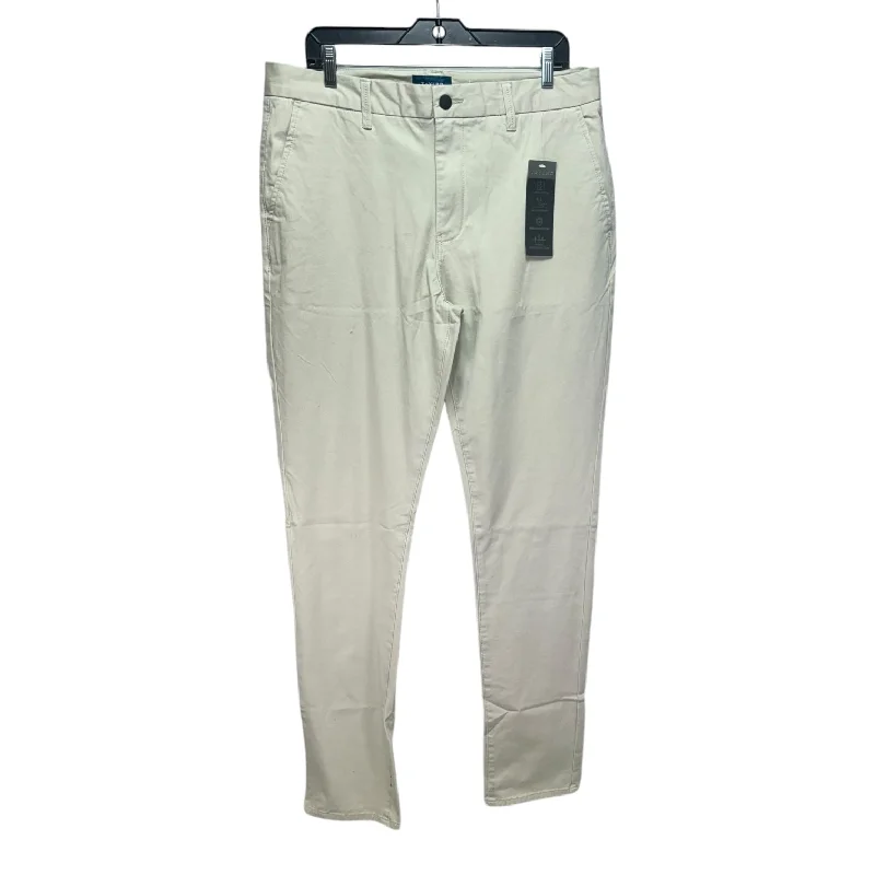 Durable twill pants for tough outdoor jobs -Men’s Pants Chinos & Khakis By Taylrd In Beige, Size: 36 x 36