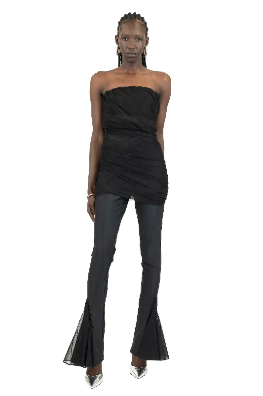 Casual Friday Jeans for Relaxed -The Attico Eita Mini Dress in Black