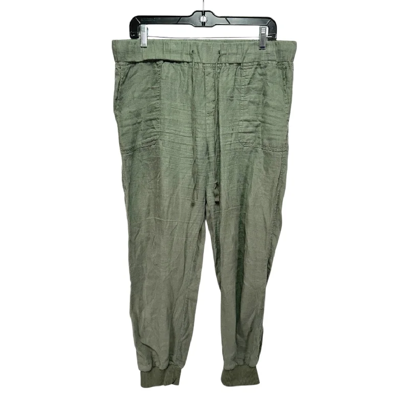 Tactical cargo pants for outdoor survival needs -Pants Cargo & Utility By Caslon In Green, Size: M