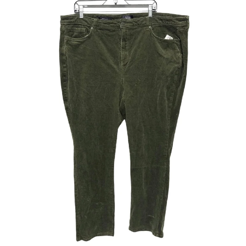 Vintage denim pants for timeless rugged style -Pants Chinos & Khakis By Not Your Daughters Jeans In Green, Size: 22