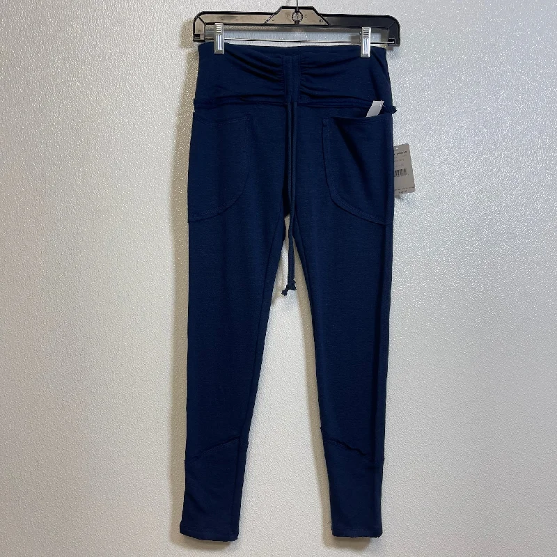 Reinforced knee pants for tough outdoor tasks -Pants Lounge By Free People In Royal Blue, Size: Xs