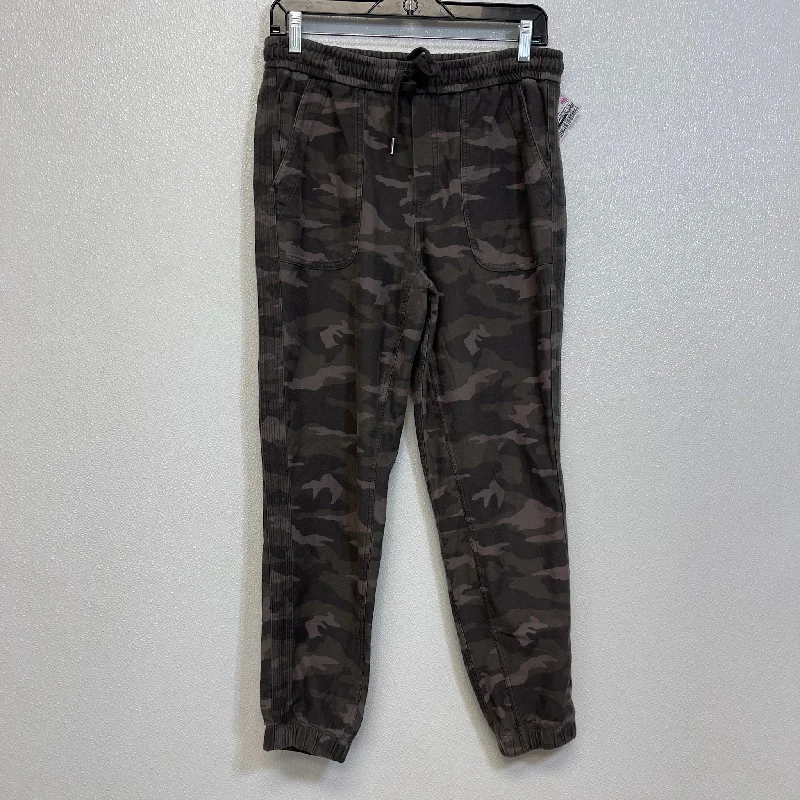 Waterproof rain pants for stormy weather protection -Pants Joggers By Athleta In Camoflauge, Size: 8