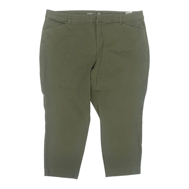 Affordable denim pants for everyday rugged use -Pants Chinos & Khakis By Old Navy In Green, Size:24