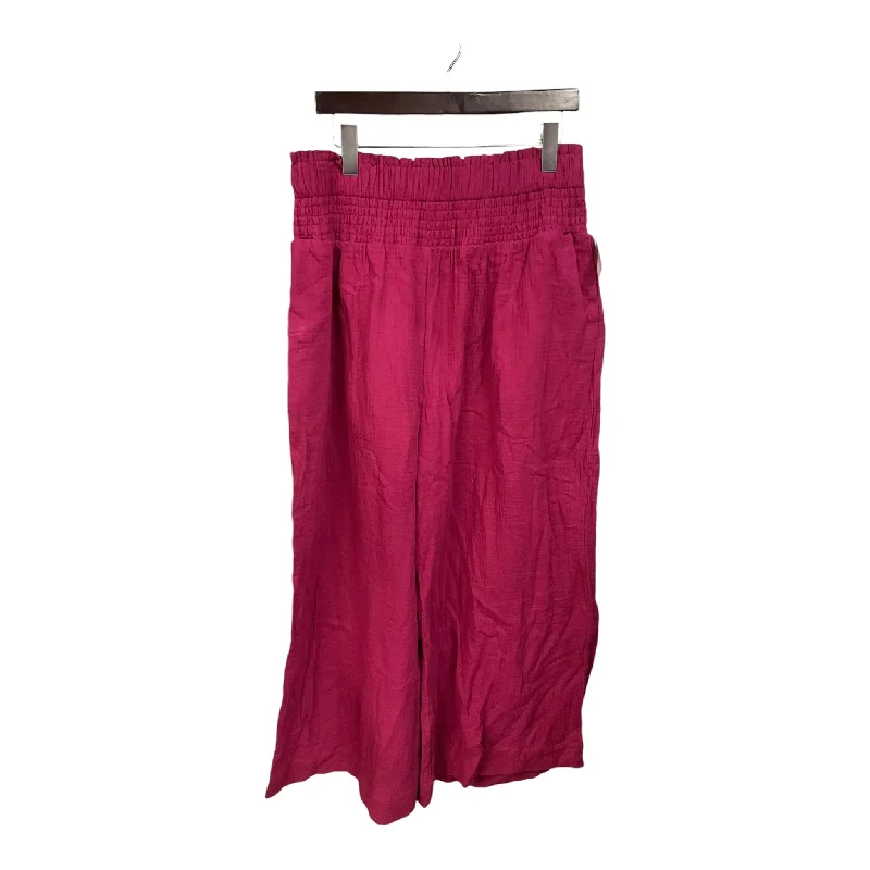 Soft cotton pants for sensitive skin comfort -Pants Dress By Anthropologie In Purple, Size: L