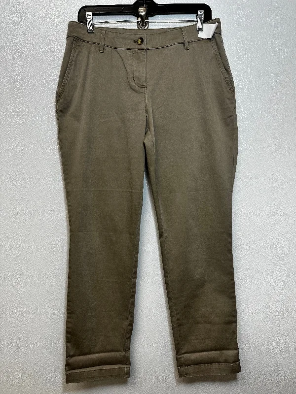 High-rise flare pants for vintage chic appeal -Pants Chinos & Khakis By Tommy Bahama In Taupe, Size: 8