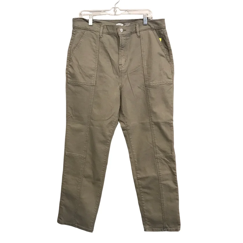 Stylish flare pants for retro party looks -Pants Chinos & Khakis By Old Navy In Green, Size:14