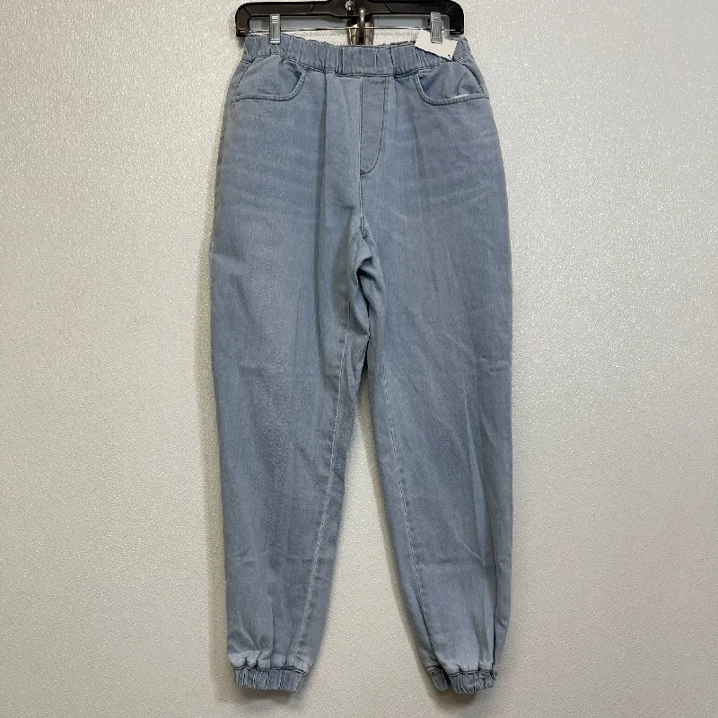 Relaxed chino pants for casual Friday offices -Jean Pants high rise Joggers By Loft O In Denim, Size: S