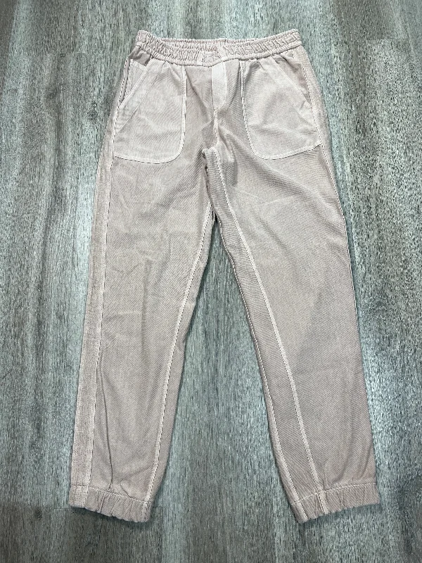 Stretch twill pants for flexible office comfort -Pants Joggers By Athleta In Tan, Size: S