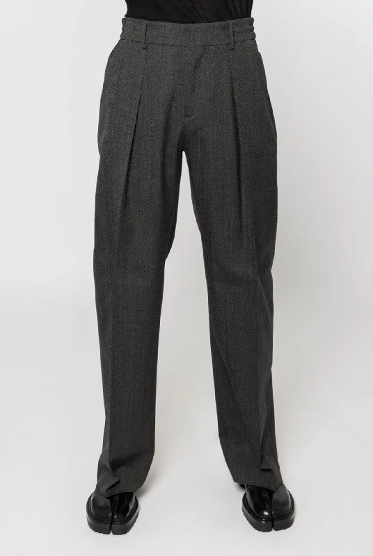 Stretch Jeans for Flexibility -Burberry Suiting Trouser