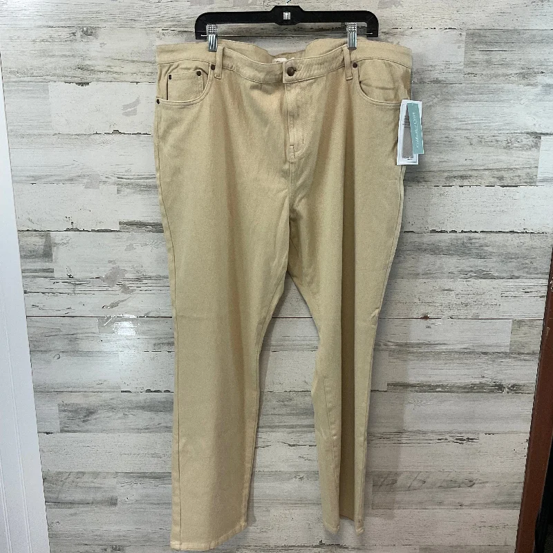 Casual khaki pants for weekend errand runs -Pants Other By Coldwater Creek In Yellow Denim, Size: 22