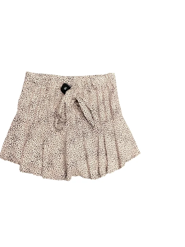 Lightweight skirts for warm season chic -Skirt Mini & Short By Urban Romantics In Animal Print, Size: S