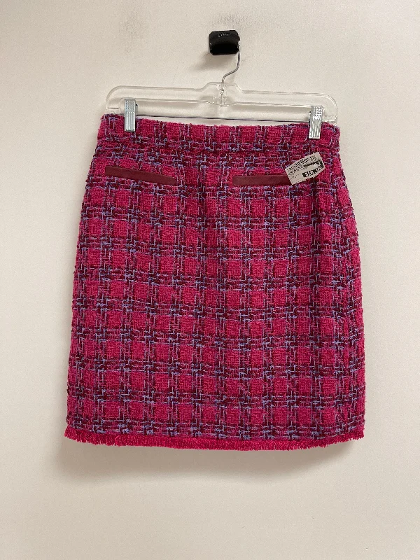 Casual skirts for relaxed weekend lounging -Skirt Mini & Short By G By Giuliana In Pink, Size: 4